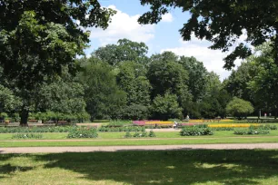 The park of the Großer Garten, Dresden