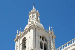 Spire of the bell tower of the church of São Vicente de Fora, Lisbon