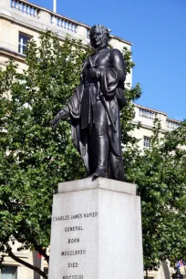 Statue of James Napier, Trafalgar Square, London