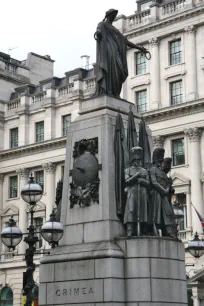 Crimean War Memorial at Waterloo Place in London