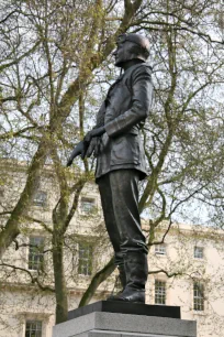 Statue of Keith Park at Waterloo Place in London