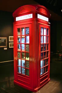Red Telephone booth, Museum of London