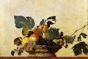 Fruit Basket, Caravaggio in the Pinacoteca Ambrosiana in Milan