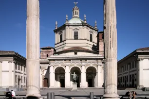 The church of San Lorenzo Maggiore, Milan