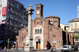 San Babila at Corso Venezia in Milan