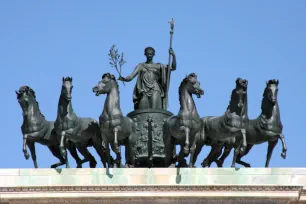 Chariot of Peace on the Arco della Pace in Milan