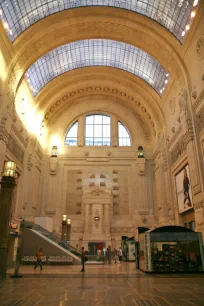 Booking hall, Central Train Station, Milan
