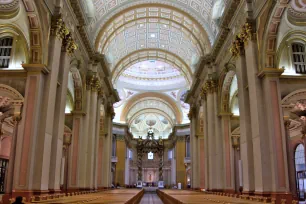 Interior of the Marie-Reine-du-Monde Cathedral, Montreal