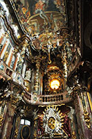 Asam Church interior, Munich