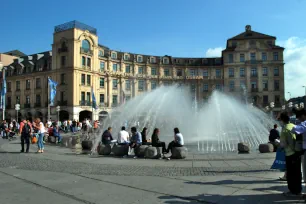 Fountain, Karlsplatz, Munich