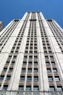 Front facade of the Woolworth Building, New York