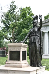 Altar to Liberty, Green-Wood Cemetery