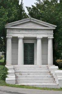 Schmadeke Mausoleum at the Green-Wood Cemetery