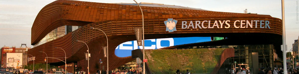 View of Barclays Center, Brooklyn