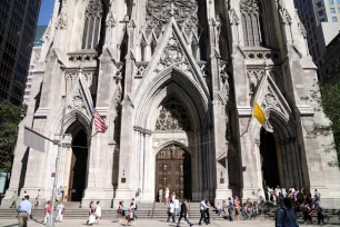 Main portal of the St. Patrick's Cathedral, New York