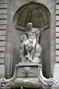 Truth Fountain at the New York Public Library