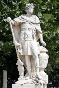 Hannibal statue in the Tuileries, Paris