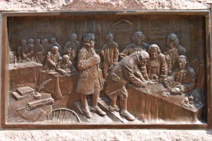 Signing of the Declaration of Independence, Scottish Memorial, Philadelphia