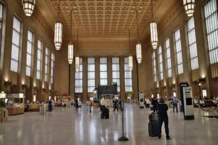 Interior of the 30th Street Station in Philadelphia
