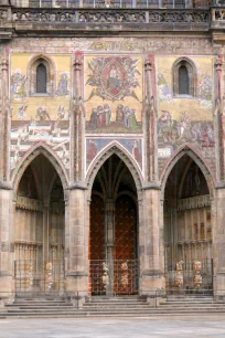 Golden Portal, St. Vitus Cathedral, Prague Castle