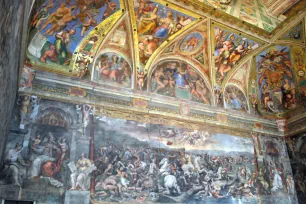Battle of the Milvian Bridge, Raphael Rooms, Vatican Museums