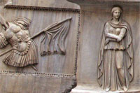 Relief of the Temple of Hadrian at the Capitoline Museums, Rome