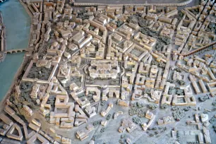 Scale Model of the Aventine Hill in the antiquity