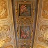 Ornate ceiling in the Velvet Room of the Palazzo Doria Pamphilj