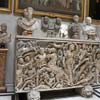 Roman sarcophagus in the Aldobrandini Hall, Palazzo Doria Pamphilj