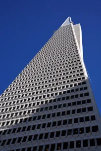 Façade of the Transamerica Pyramid, San Francisco