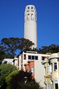 Coit Tower on Telegraph Hill, San Francisco
