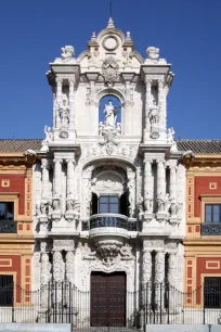 Portal of the San Telmo Palace in Seville