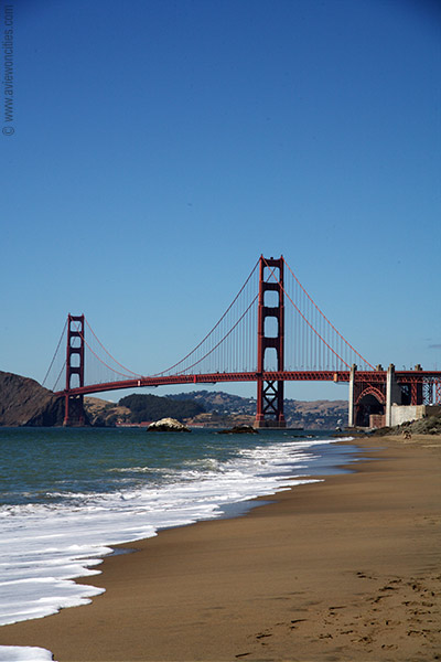 Golden Gate Bridge Seen From Baker Beach San Francisco Pictures Golden Gate Bridge Seen From Baker Beach