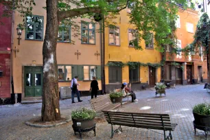 Brända Tomten Square, Gamla Stan