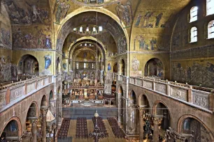 Interior of St. Mark's Basilica, Venice