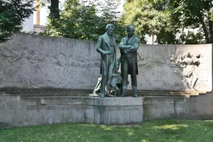 Strauss-Lannermonument, Rathauspark, Vienna