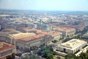 View of Washington from the Washington Monument