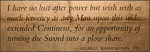 Inscription in the Washington Monument